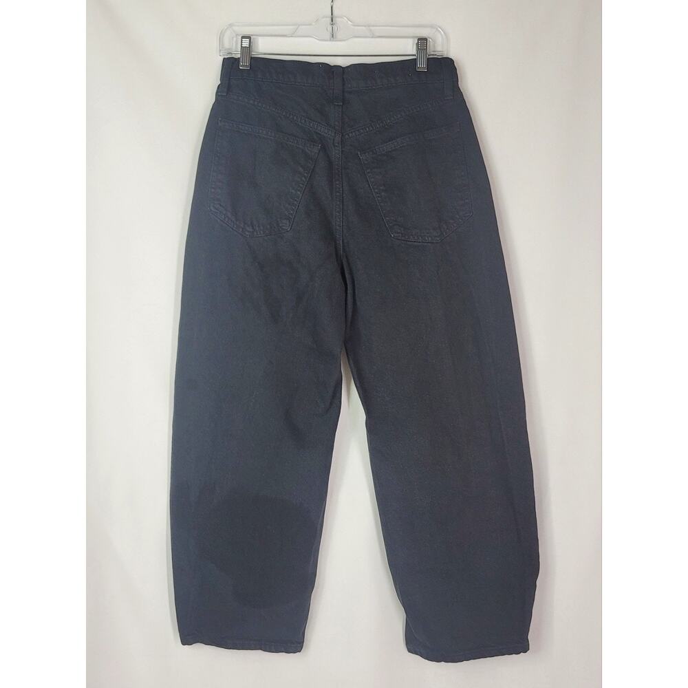 UNIVERSAL THREAD GOODS CO Black High-Rise Easy Barrel Ankle Leg Jeans Size 6 - Picture 4 of 12